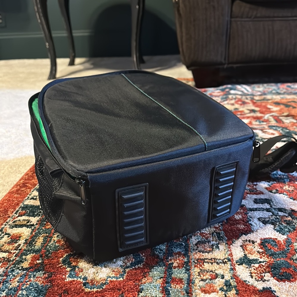 Black Nylon Camera Bag - Picture 4 of 6